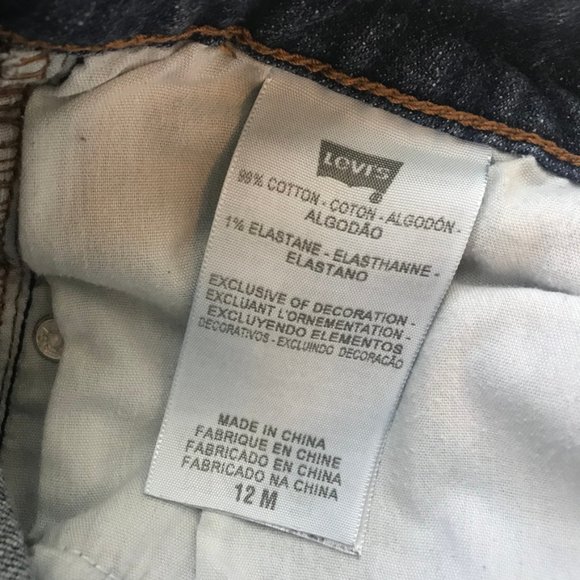 Levi’s  Skinny Mid Rise Original Denim Jeans SZ 12 - Picture 11 of 11